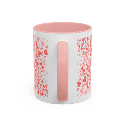 Cute Hearts Mug – Mother's Day Gift for Mom, Tea & Coffee Cup