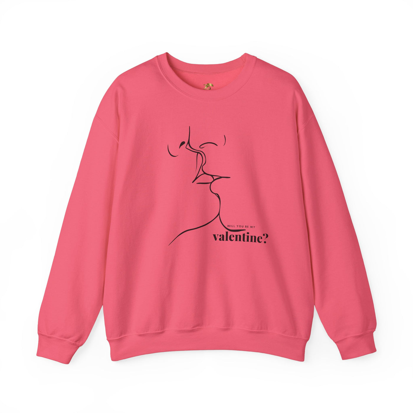 Valentines Couples KISSING Unisex Sweatshirt, Heart Fixed Enamorados, Sexy Romantic Gift, Will you be my VALENTINES, Valentines Day - NOTALIFY