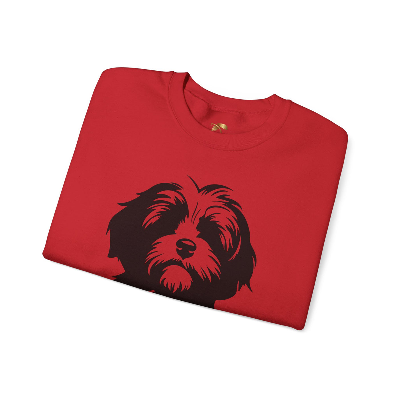 Shih Tzu Dog Lover Sweatshirt, Pet's Name Personalized Gift Idea, Frenchie Dog Owner Apparel, Custom Dog Paw Print Jumper, Comfy Crewneck