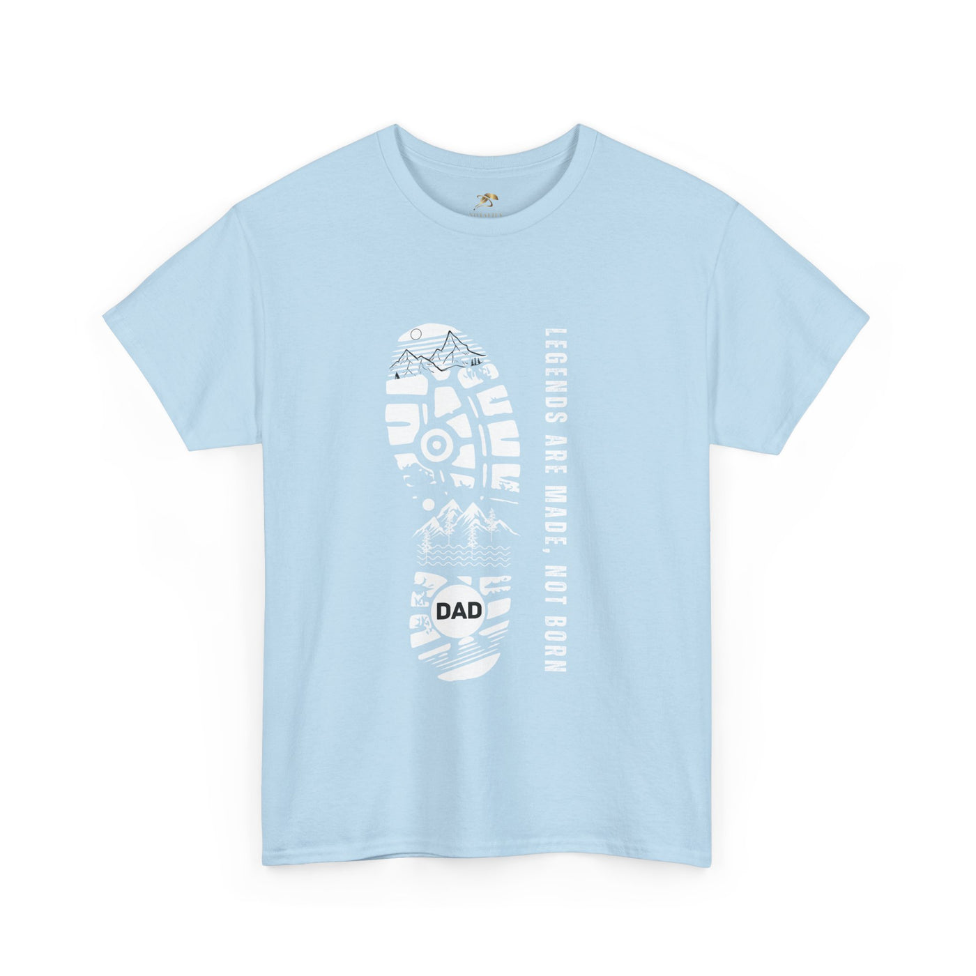 Legends Are Made Not Born Dad Shirt | Fathers Day Gift | Inspirational Daddy T-Shirt | Legendary Dad Tee | Gift for Father Husband Grandpa