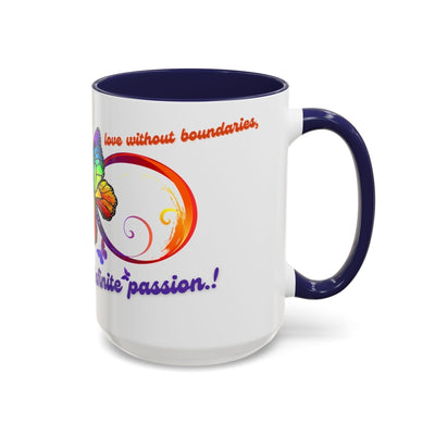 Show your drive with our "Live with Infinite Passion" tee and mug—idea