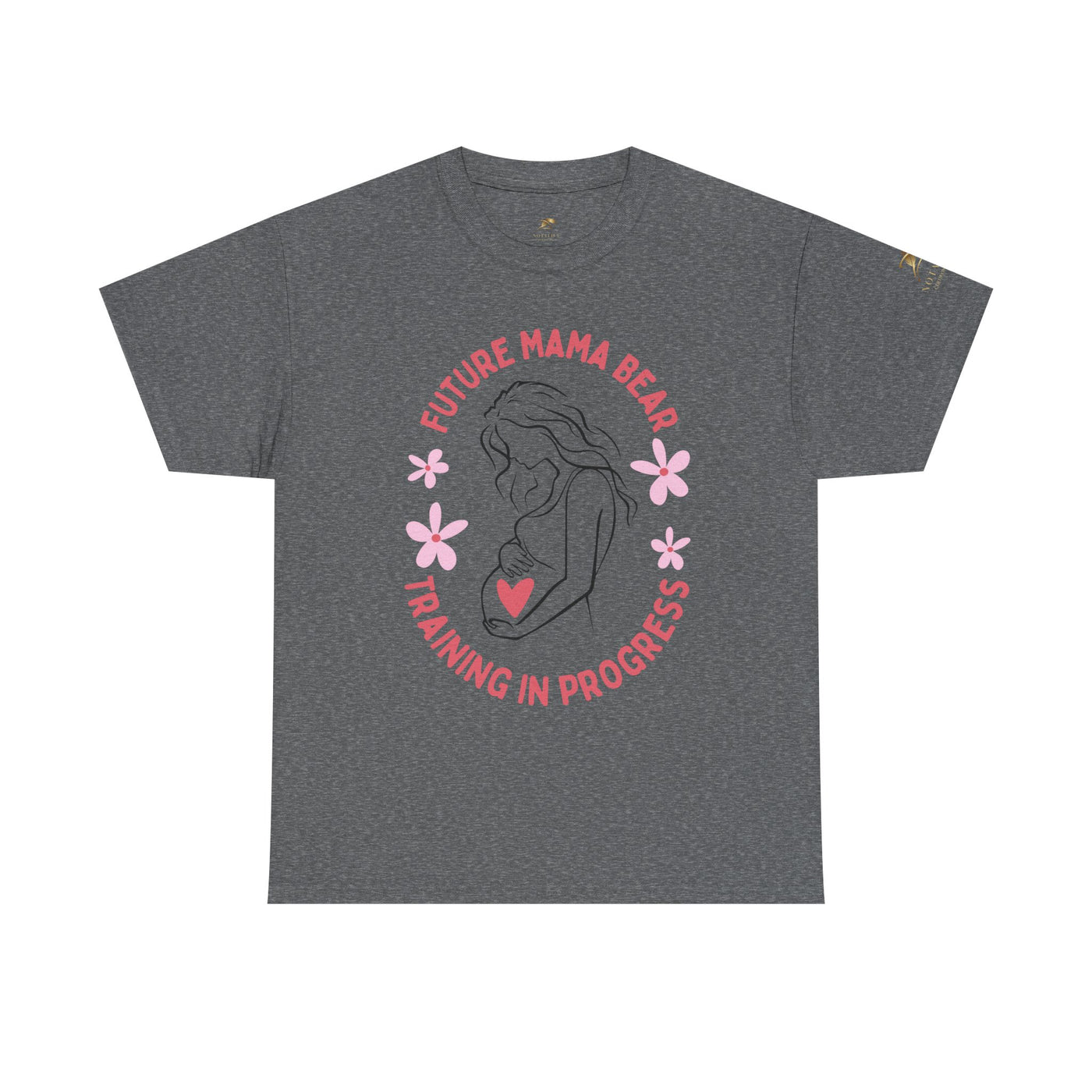 Maternity T-Shirt, Future Mama Bear, Training in Progress, Pregnancy Announcement Shirt, Baby Shower Gift, Gender Reveal Top, Mother's Day - NOTALIFY