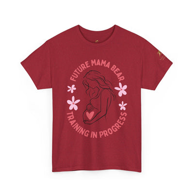 Maternity T-Shirt, Future Mama Bear, Training in Progress, Pregnancy Announcement Shirt, Baby Shower Gift, Gender Reveal Top, Mother's Day - NOTALIFY