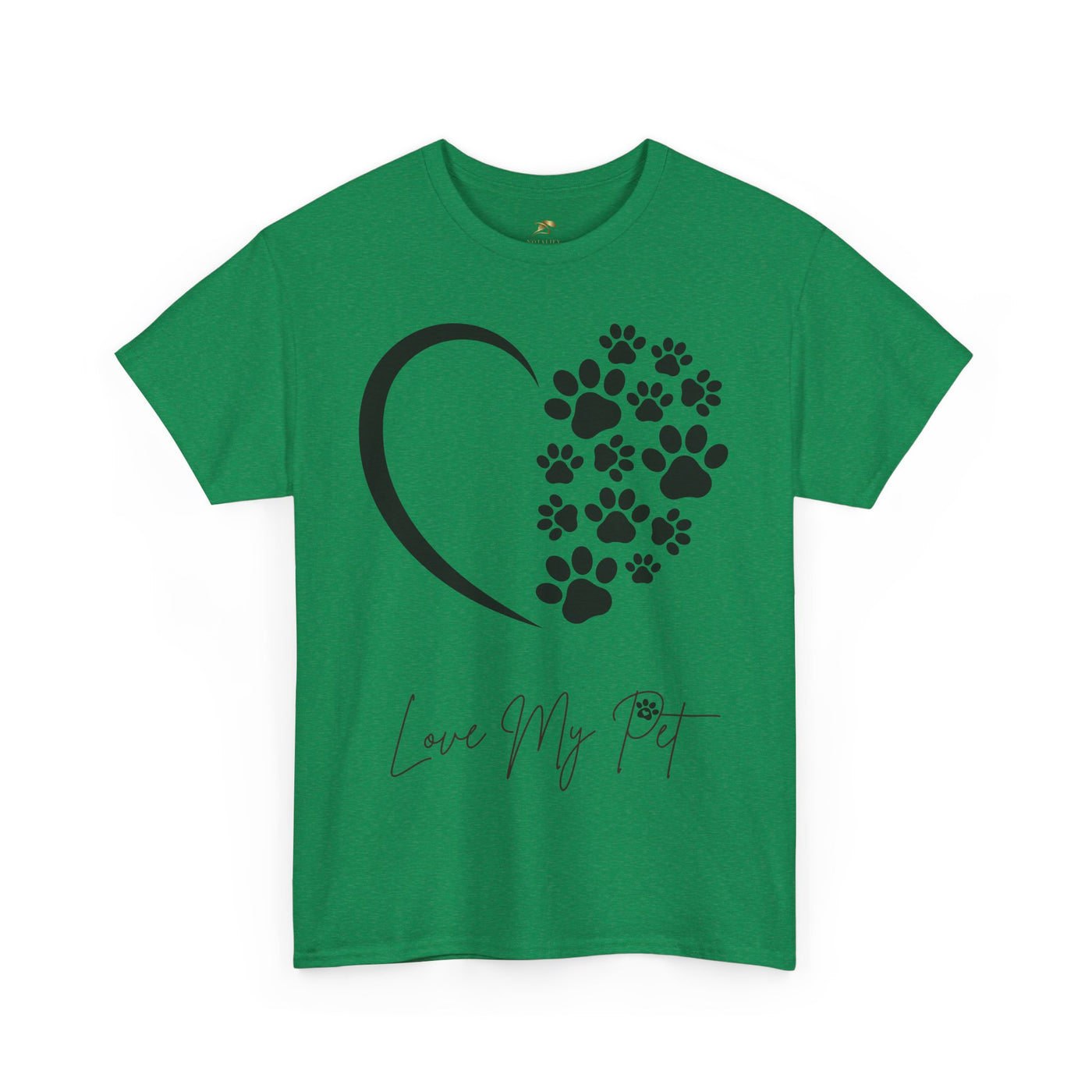 Pet Lover Unisex Heavy Cotton Tee, Love My Pet Shirt, Dog Cat Owner Gift, Animal Lover Apparel, Pet Tee - NOTALIFY