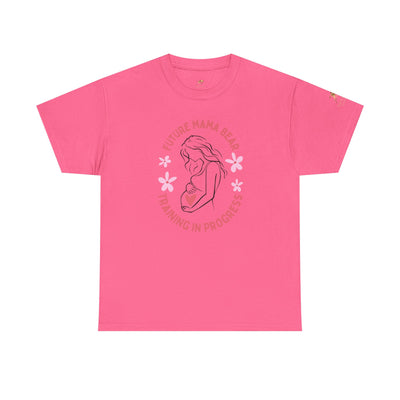 Maternity T-Shirt, Future Mama Bear, Training in Progress, Pregnancy A