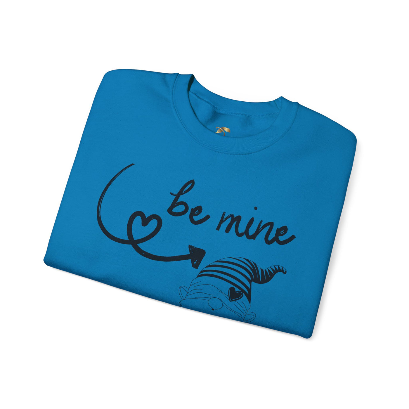 BE MINE Gnome Unisex Sweatshirt, Warm Crewneck Jumper, Comfy Pullover,