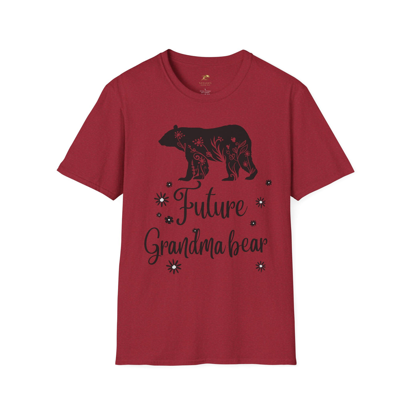 Future Grandma Bear Personalized T-Shirt, Pregnancy Announcement Gift, Custom Family Shirt, Baby Reveal Tee, Grandma Gift, abuela, grandma - NOTALIFY