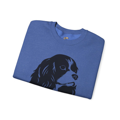 Cocker Spaniel Sweatshirt, Pet's Name Personalized Gift Idea, Cocker Spaniel Dog Owner Apparel, Custom Dog Paw Print Jumper, Comfy Crewneck - NOTALIFY