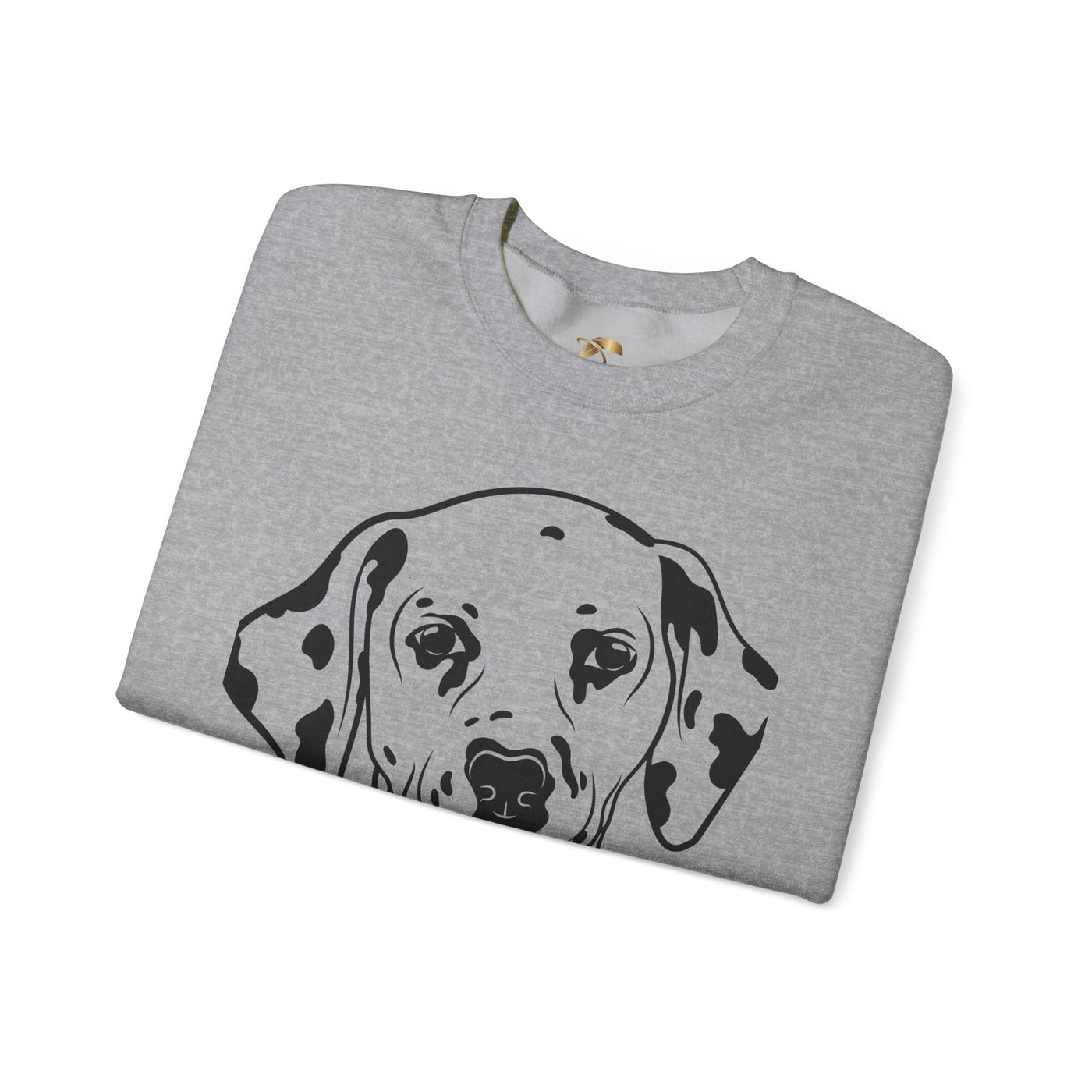 Damatian Dog Lover Sweatshirt, Pet's Name Personalized Gift Idea, Frenchie Dog Owner Apparel, Custom Dog Paw Print Jumper, Comfy Crewneck