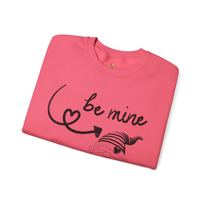 BE MINE Gnome Unisex Sweatshirt, Cozy Crewneck Jumper, Soft Pullover, Gender-Neutral Sweater, Casual Winter Shirt - NOTALIFY