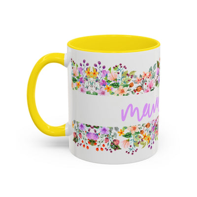 Mug, Floral Garden Beautiful Cute Mama Love Coffee Cup