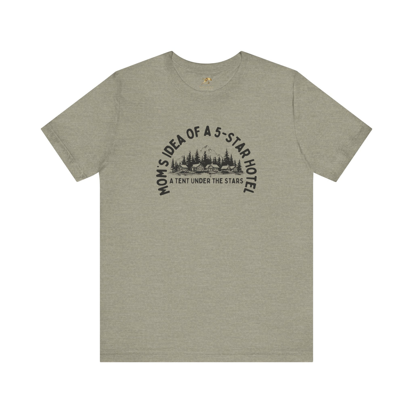 Mom's 5-Star Hotel Camping Tee, Unisex Comfort Shirt, Nature Lover Gif