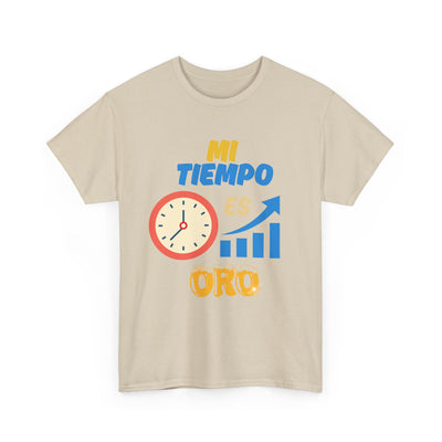 Mi Tiempo Es Oro Spanish Productivity T-Shirt | Time Management Motivational Tee | Entrepreneur Shirt | Focus and Hustle Shirt | Unisex