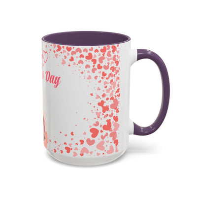Cute Hearts Mug – Mother's Day Gift for Mom, Tea & Coffee Cup
