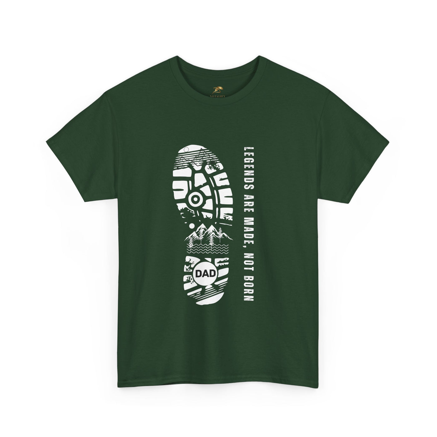 Legends Are Made Not Born Dad Shirt | Fathers Day Gift | Inspirational Daddy T-Shirt | Legendary Dad Tee | Gift for Father Husband Grandpa