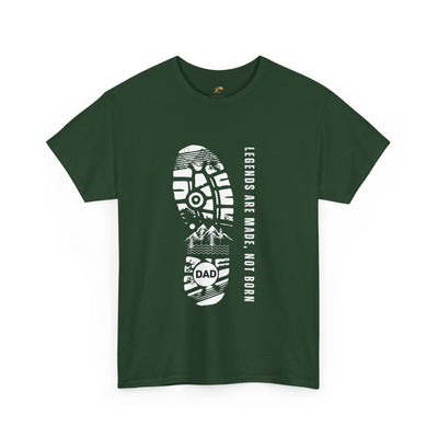 Legends Are Made Not Born Dad Shirt | Fathers Day Gift | Inspirational Daddy T-Shirt | Legendary Dad Tee | Gift for Father Husband Grandpa