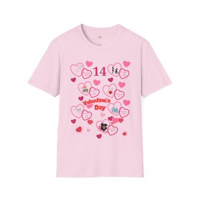 Valentines Week Love Unisex T-Shirt - Kiss Day Proposal Promise Hug Teddy Chocolate Tee Gift for Him - NOTALIFY