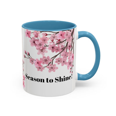 Coffee Mug, Season to Shine Design - Festive Holiday Gift, Spring Mug,