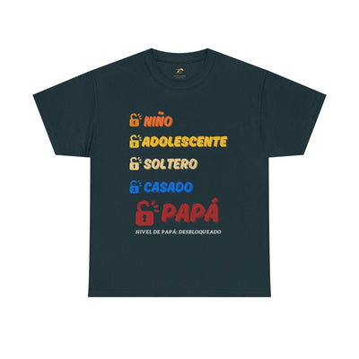 Spanish Dad Level Unlocked Tee for Men
