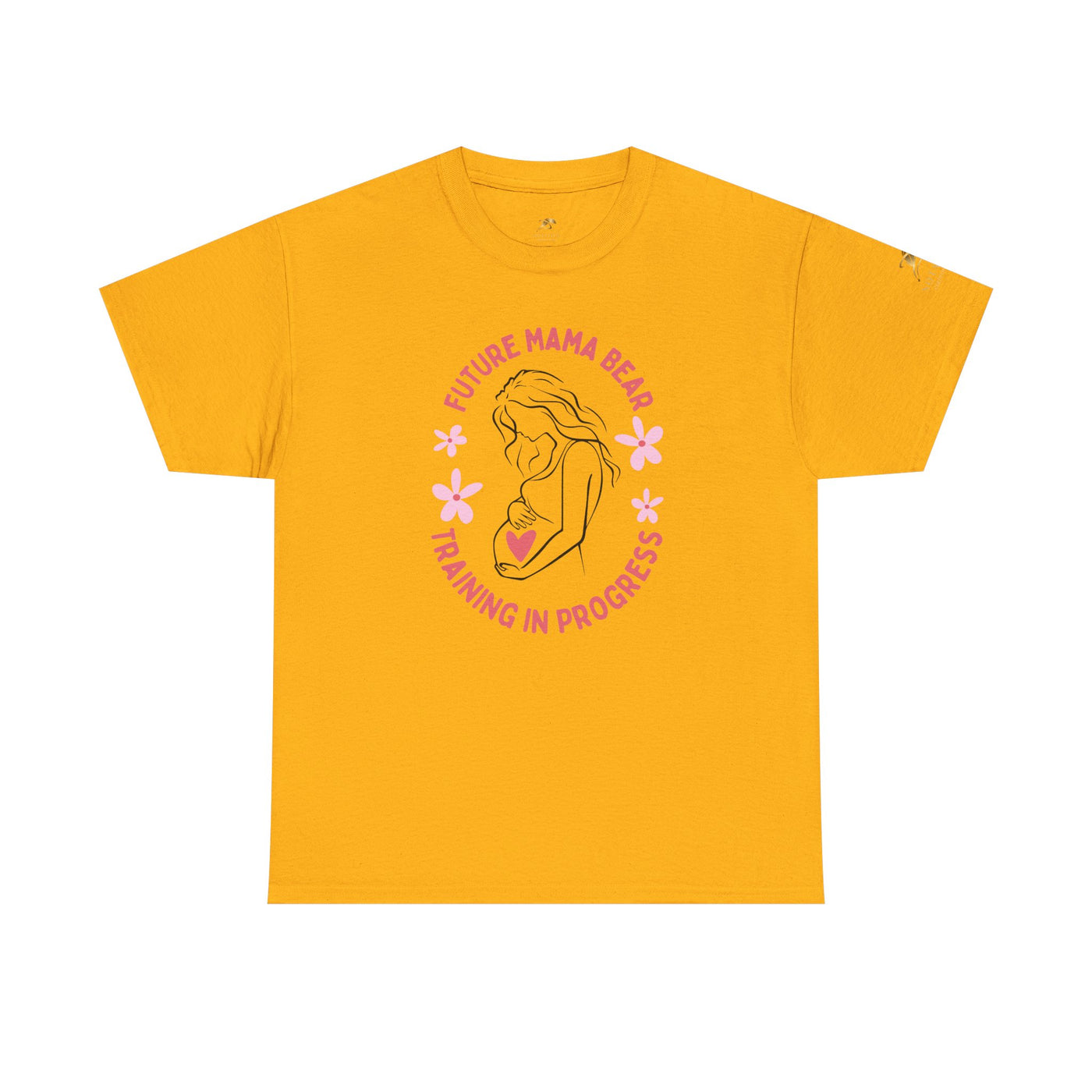 Maternity T-Shirt, Future Mama Bear, Training in Progress, Pregnancy A