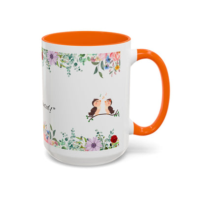 Mug, Inspirational Ceramic Cup w/ Flower Design, Bloom where you are planted, Gift for her/him, Quote Tea Mug, Home Office Decor, - NOTALIFY