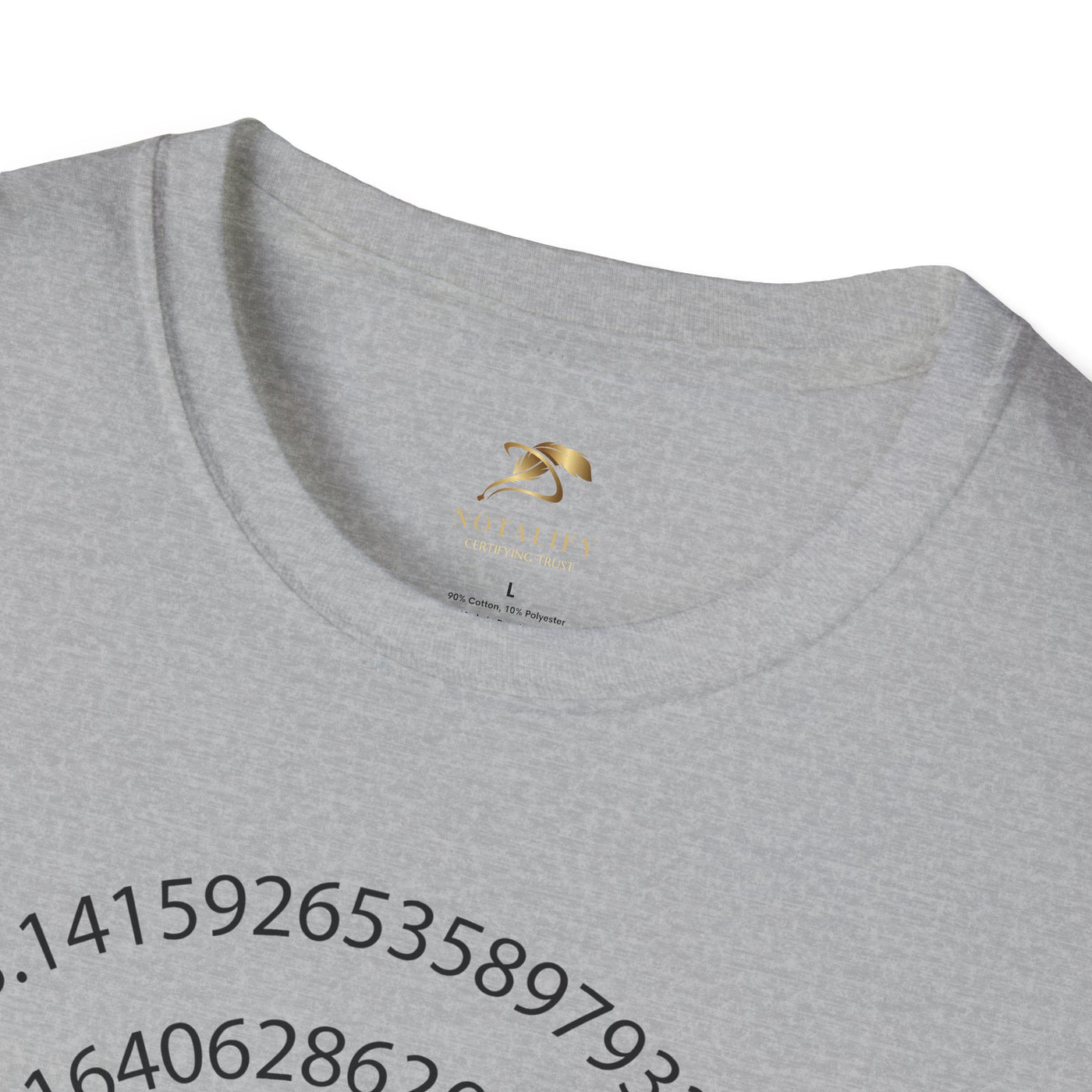 Pi Day Unisex Softstyle T-Shirt, Math Geek Gift, Irrationally Awesome Tee, March 14 Celebration Shirt, Mathematics Lover Top - NOTALIFY