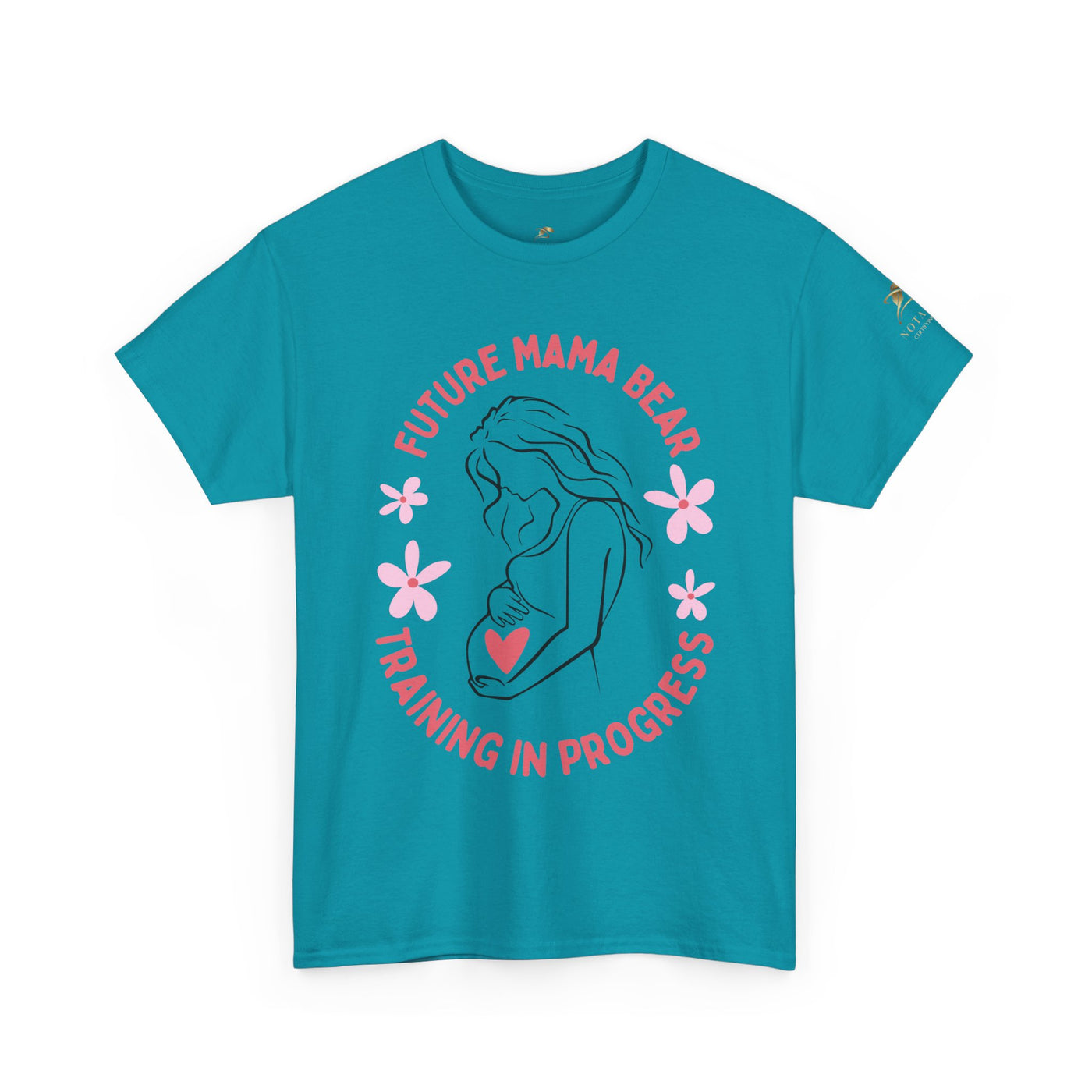 Maternity T-Shirt, Future Mama Bear, Training in Progress, Pregnancy Announcement Shirt, Baby Shower Gift, Gender Reveal Top, Mother's Day - NOTALIFY