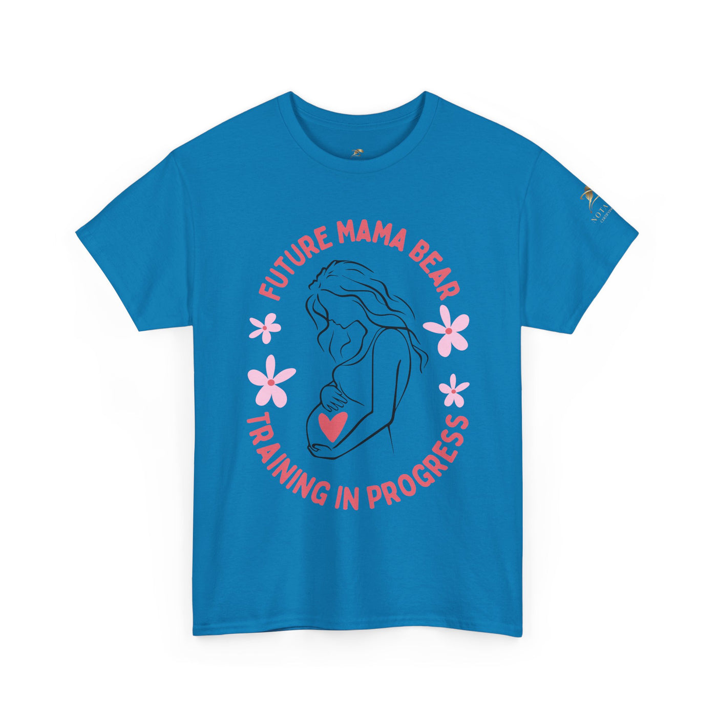 Maternity T-Shirt, Future Mama Bear, Training in Progress, Pregnancy Announcement Shirt, Baby Shower Gift, Gender Reveal Top, Mother's Day - NOTALIFY