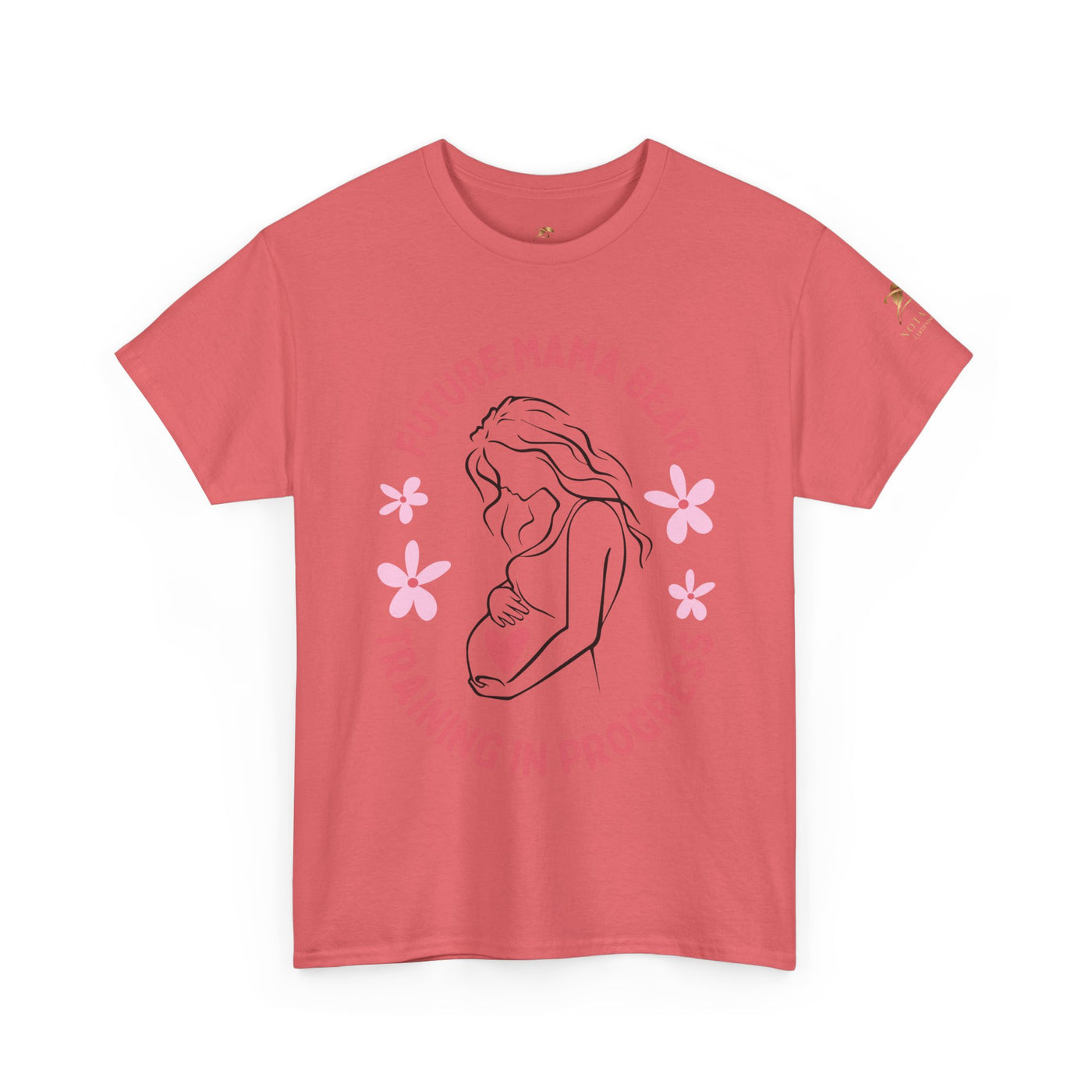 Maternity T-Shirt, Future Mama Bear, Training in Progress, Pregnancy Announcement Shirt, Baby Shower Gift, Gender Reveal Top, Mother's Day - NOTALIFY