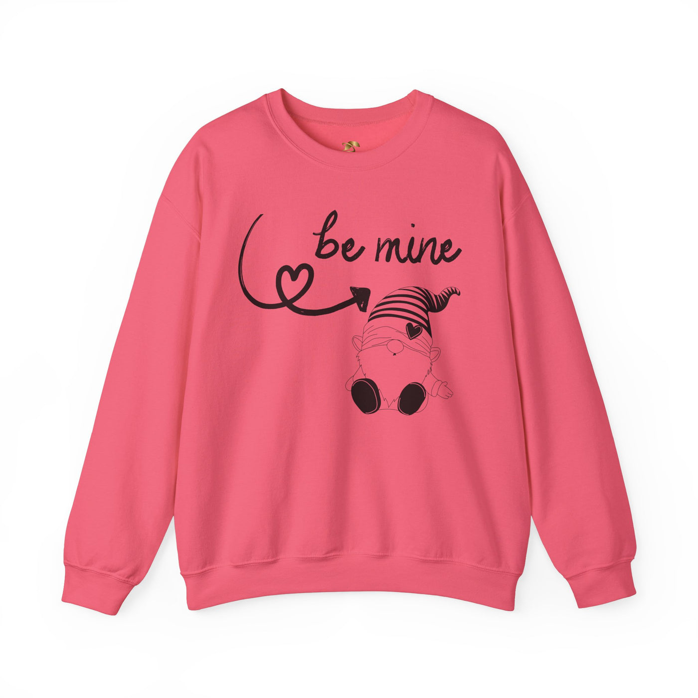 BE MINE Gnome Unisex Sweatshirt, Warm Crewneck Jumper, Comfy Pullover,