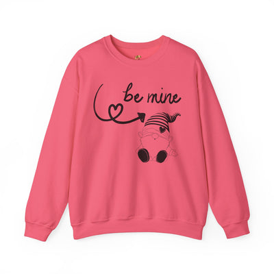 BE MINE Gnome Unisex Sweatshirt, Warm Crewneck Jumper, Comfy Pullover,