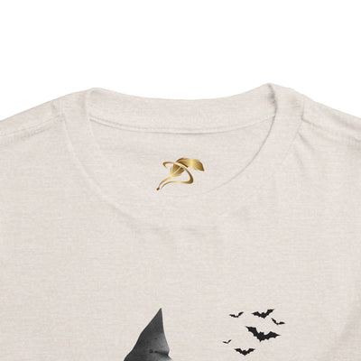 NOTALIFY Boo Halloween Gnome-CAT Toddler T-Shirt | Cute Fall Tee with Candy Bucket | Soft Cotton Short Sleeve | Spooky Outfit