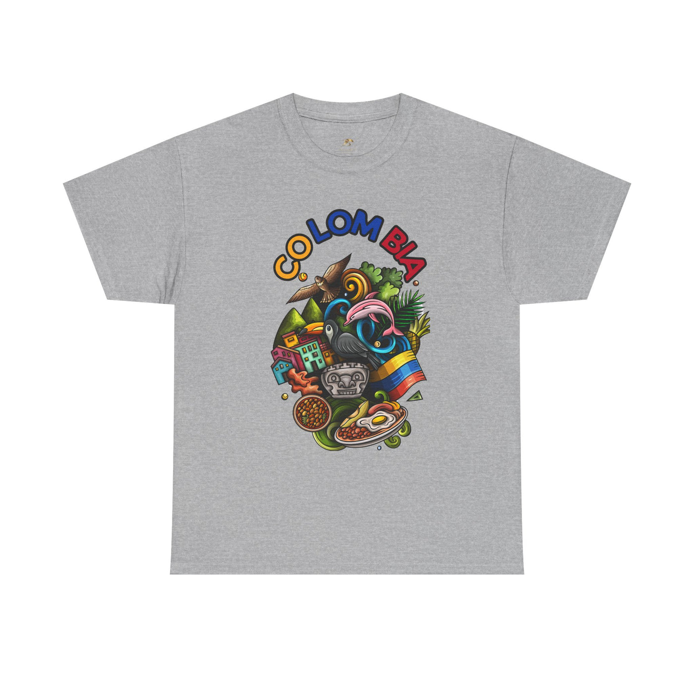 Colorful Unisex Heavy Cotton Tee with Joyful Message, Fun T-Shirt, Casual Wear, Gift for Friends, Summer Vibes, Festival Apparel - NOTALIFY