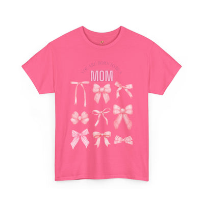 Cute Mom Tee, Personalized Mother Shirt, Family Gift, Mom Life Top, Mother's Day Present, Mommy Birthday Shirt - NOTALIFY