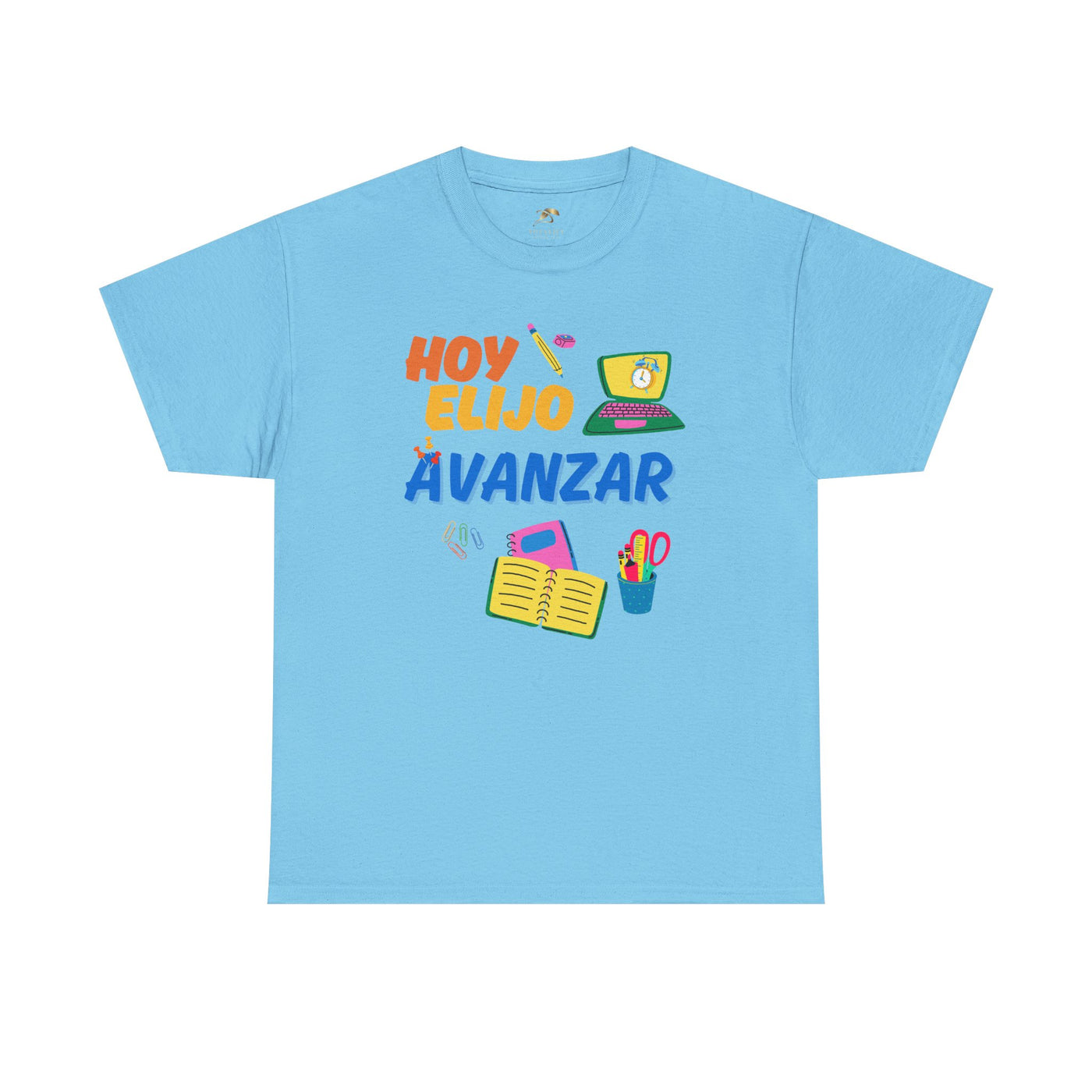 Hoy Elijo Avanzar Spanish Motivational T-Shirt | Back to School Teacher Tee | Growth Mindset Shirt | Spanish Student Gift | Unisex Tee