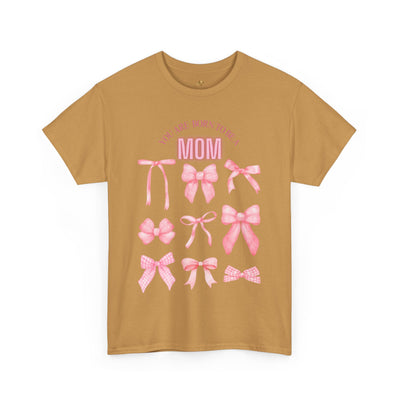 Cute Mom Tee, Personalized Mother Shirt, Family Gift, Mom Life Top, Mother's Day Present, Mommy Birthday Shirt - NOTALIFY