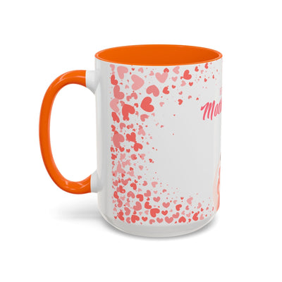 Cute Hearts Mug – Mother's Day Gift for Mom, Tea & Coffee Cup