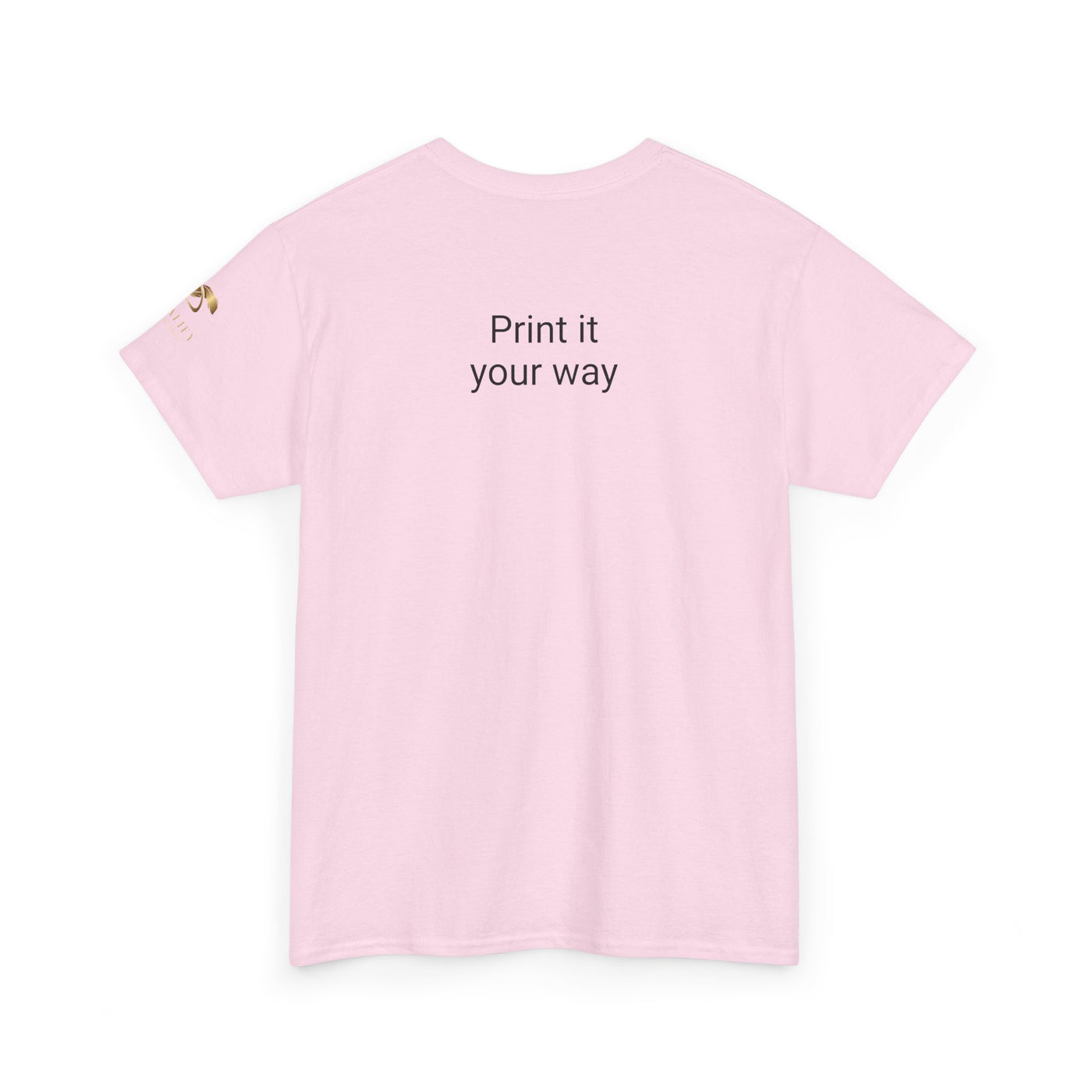 Colorful Unisex Heavy Cotton Tee with Joyful Message, Fun T-Shirt, Casual Wear, Gift for Friends, Summer Vibes, Festival Apparel - NOTALIFY