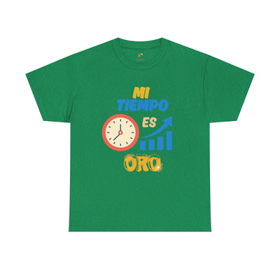 Mi Tiempo Es Oro Spanish Productivity T-Shirt | Time Management Motivational Tee | Entrepreneur Shirt | Focus and Hustle Shirt | Unisex