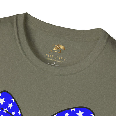 Coquette USA Patriotic T-Shirt, unisex, featuring festive Independence Day design.