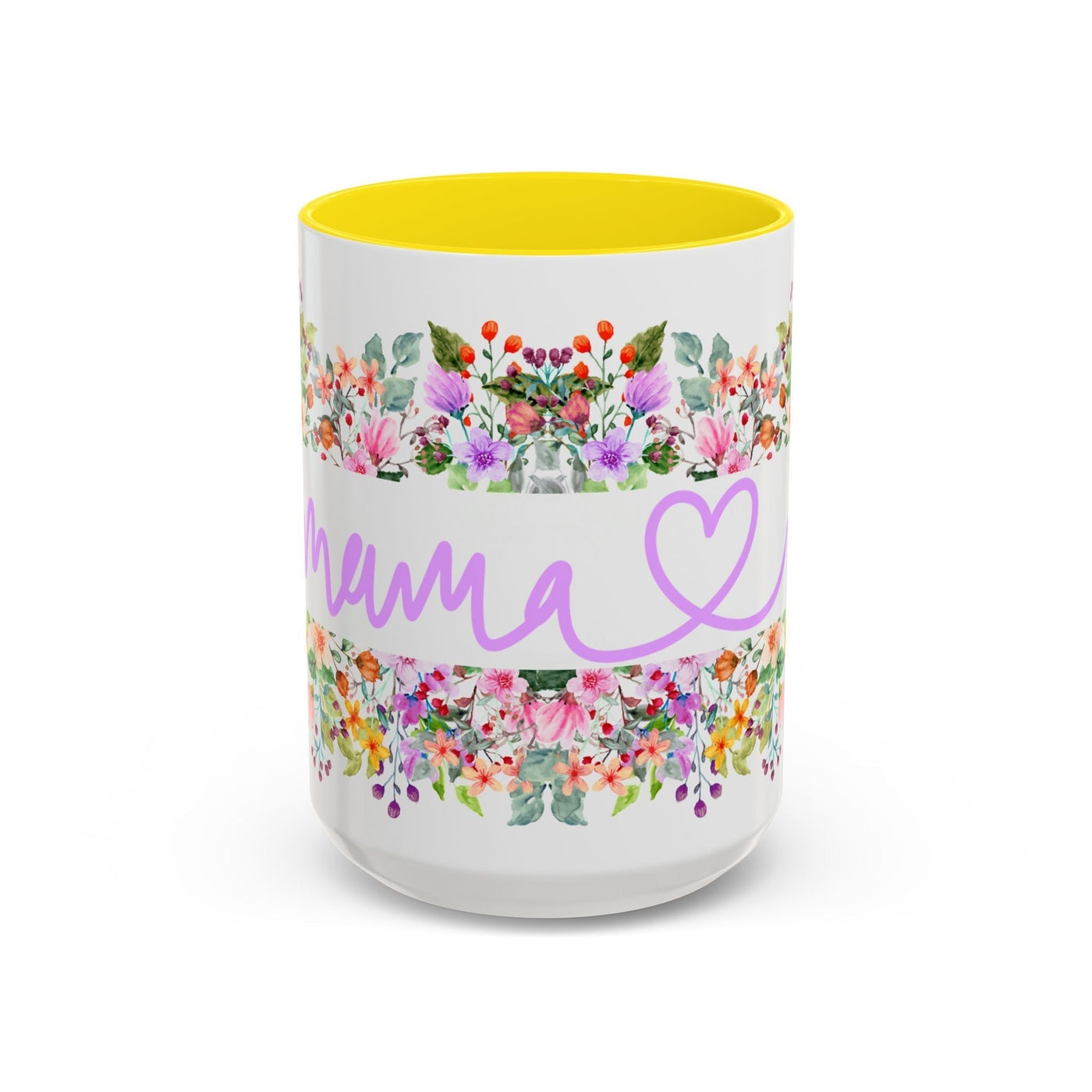 Mug, Floral Garden Beautiful Cute Mama Love Coffee Cup