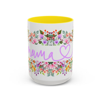 Mug, Floral Garden Beautiful Cute Mama Love Coffee Cup