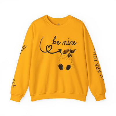 BE MINE Gnome Unisex Sweatshirt, Cozy Crewneck Jumper, Soft Pullover, Gender-Neutral Sweater, Casual Winter Shirt - NOTALIFY