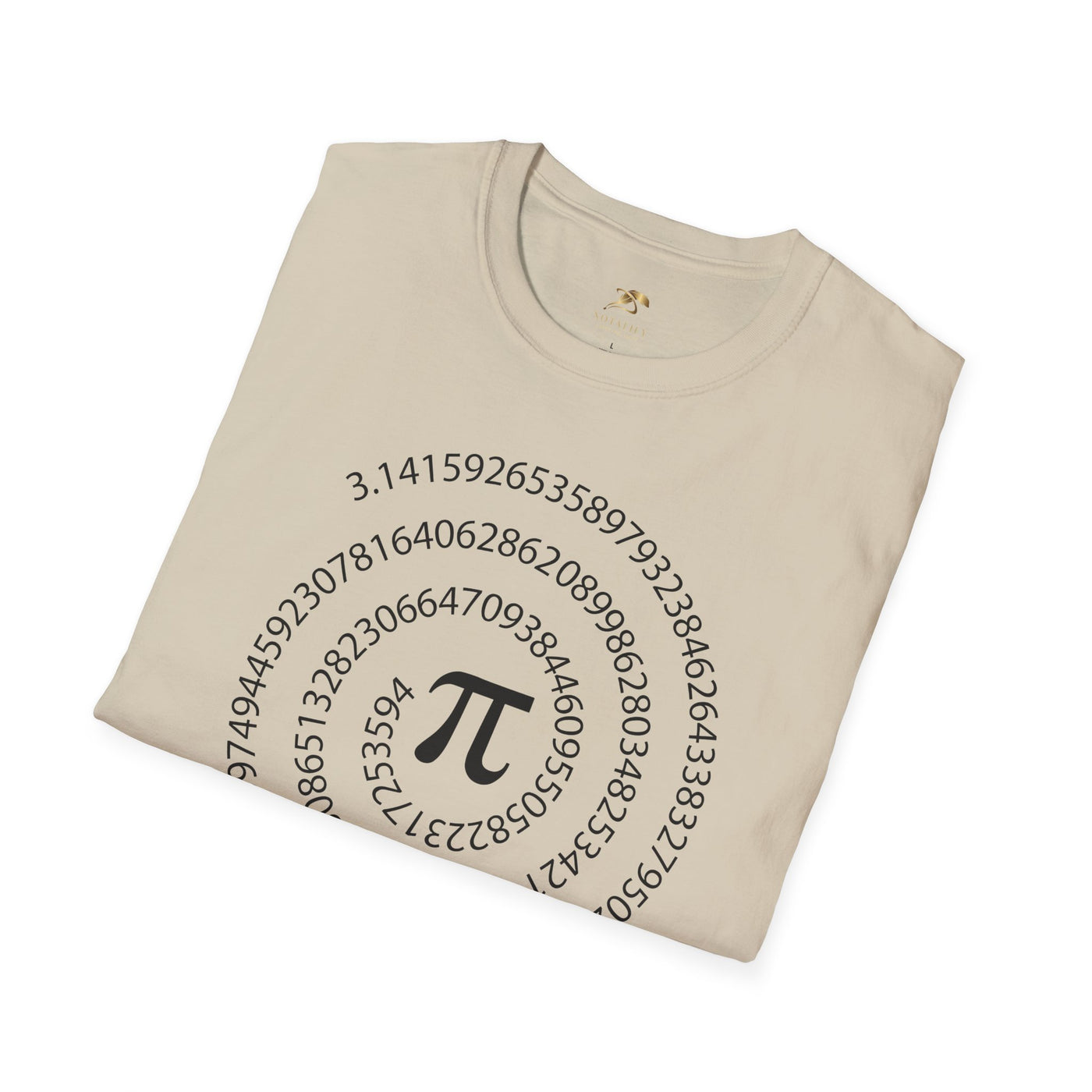 Pi Day Unisex Softstyle T-Shirt, Math Geek Gift, Irrationally Awesome Tee, March 14 Celebration Shirt, Mathematics Lover Top - NOTALIFY