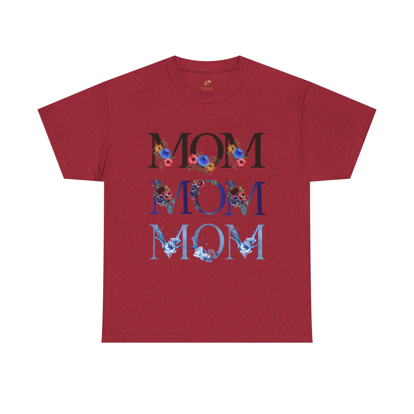 Cute Mom Tee, Personalized Mother Shirt, Family Gift, Mom Life Top, Mother's Day Present, Mommy Birthday Shirt - NOTALIFY