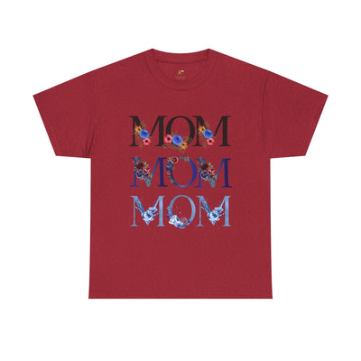 Cute Mom Tee, Personalized Mother Shirt, Family Gift, Mom Life Top, Mother's Day Present, Mommy Birthday Shirt - NOTALIFY