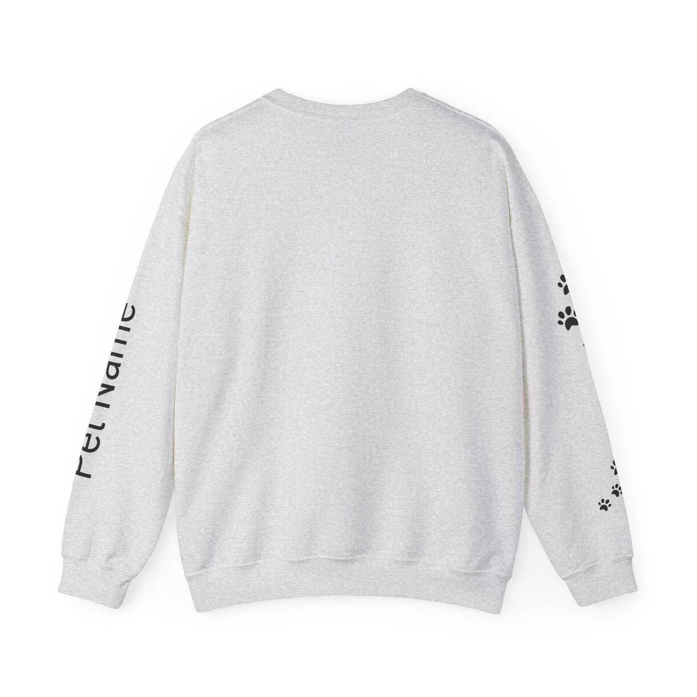 Damatian Dog Lover Sweatshirt, Pet's Name Personalized Gift Idea, Frenchie Dog Owner Apparel, Custom Dog Paw Print Jumper, Comfy Crewneck