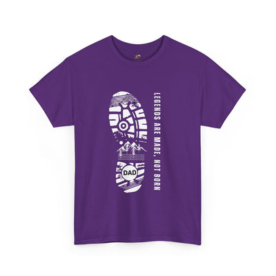 Legends Are Made Not Born Dad Shirt | Fathers Day Gift | Inspirational Daddy T-Shirt | Legendary Dad Tee | Gift for Father Husband Grandpa