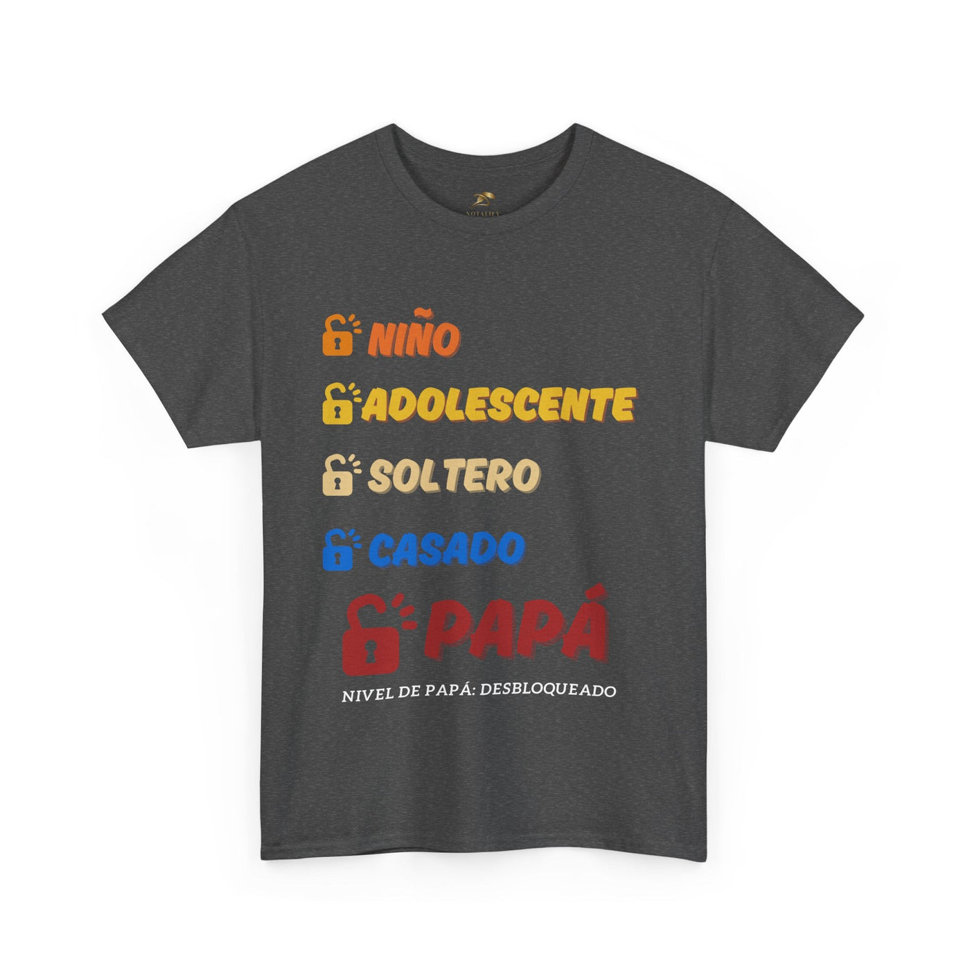 Spanish Dad Level Unlocked Tee for Men