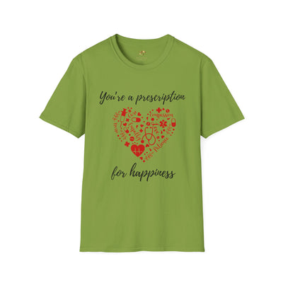 Love Prescription T-Shirt, Valentine's Day Gift, Couples Shirt, Enamorados Tee, San Valentin Apparel, Feb 14 Top - NOTALIFY